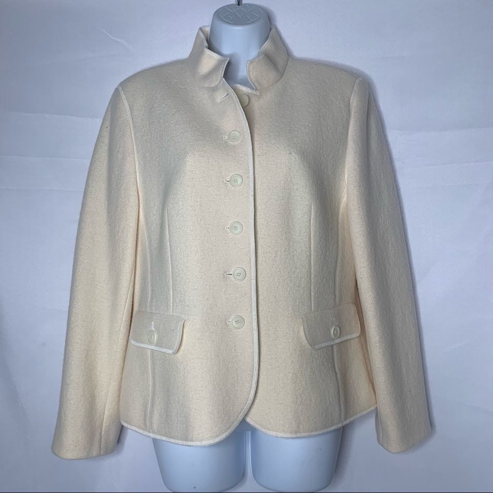 Basler | Ivory Wool Jacket